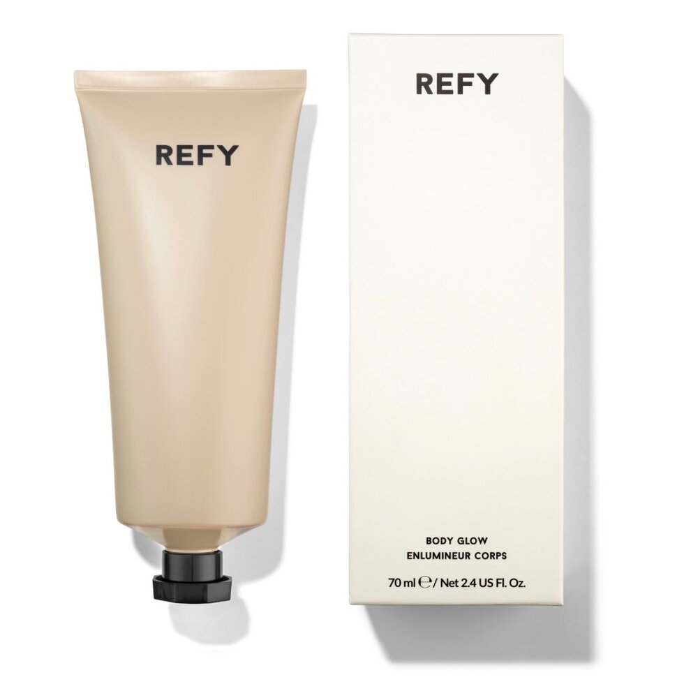 REFY Body Glow Topaz Illuminator 70ml Full Size Body Highlighter NIB